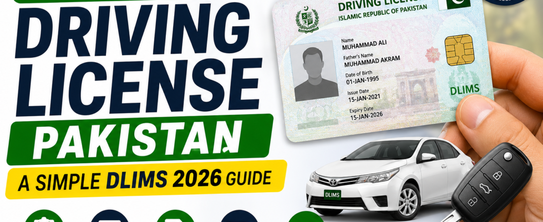 How to Renew Driving License in Pakistan via DLIMS (2026)